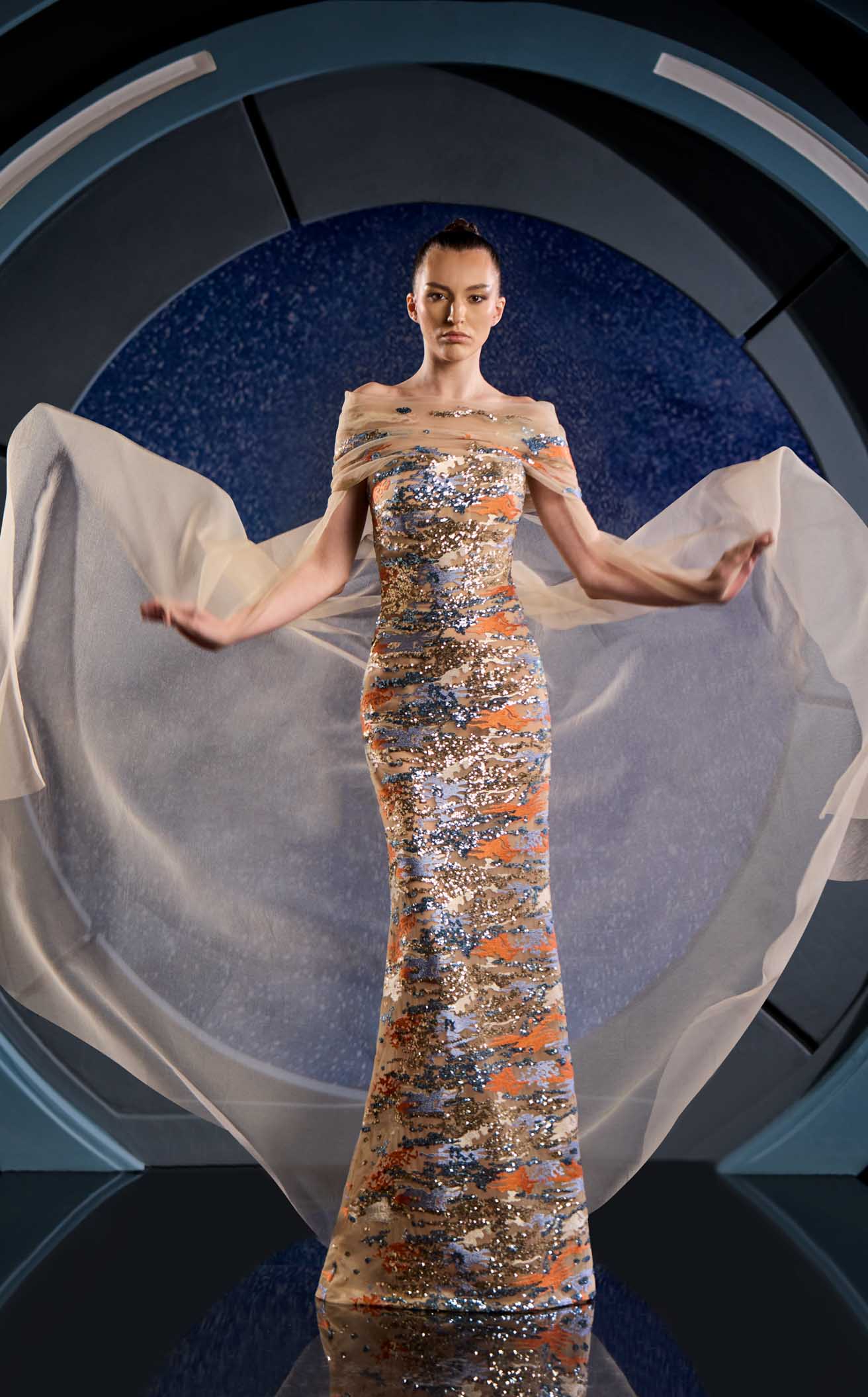 Reverie Couture FW24133 Dress
